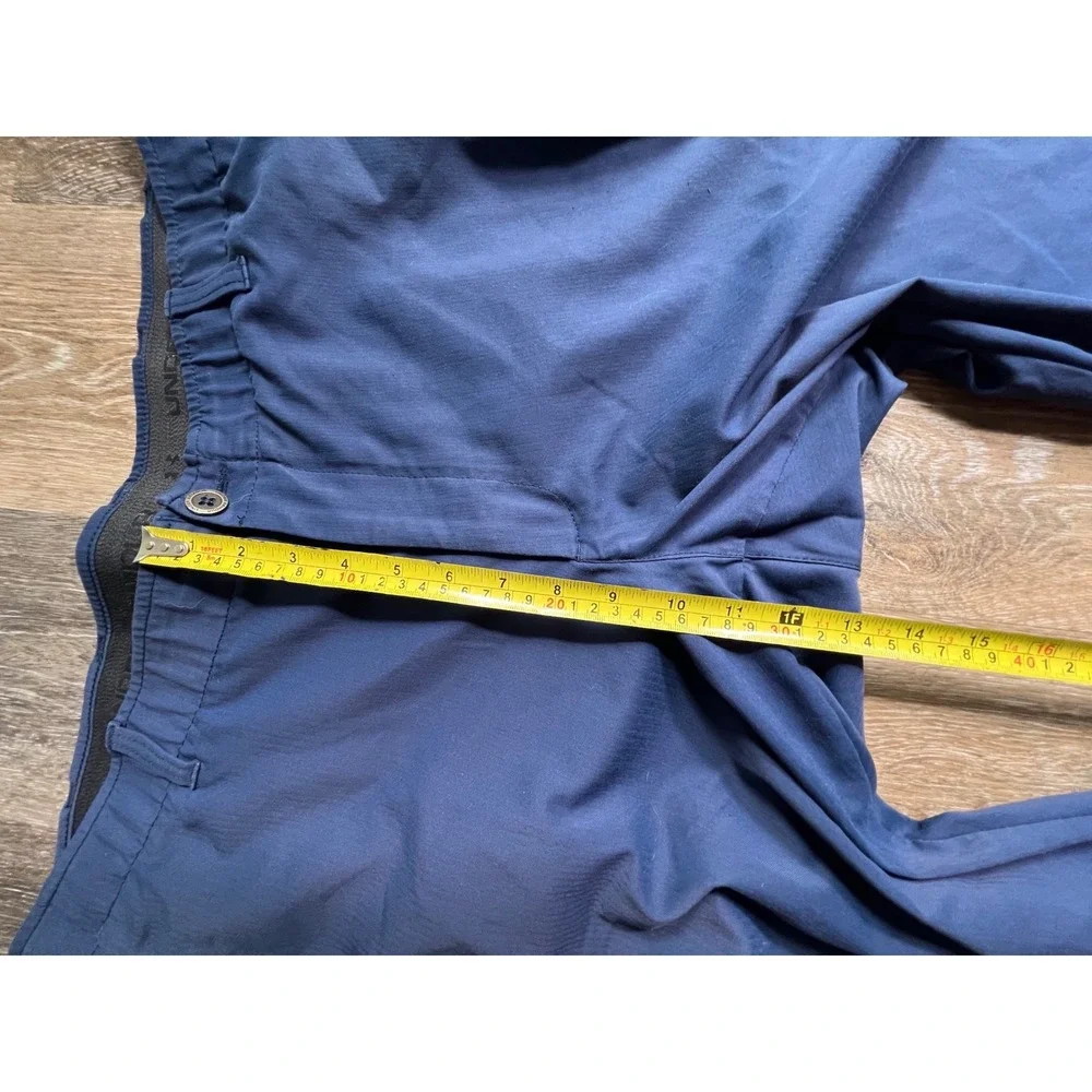 Under Armour Showdown Pants Mens 42/30 Blue Golf Performance Trousers Stretch
